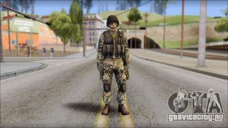 Forest GROM from Soldier Front 2 для GTA San Andreas