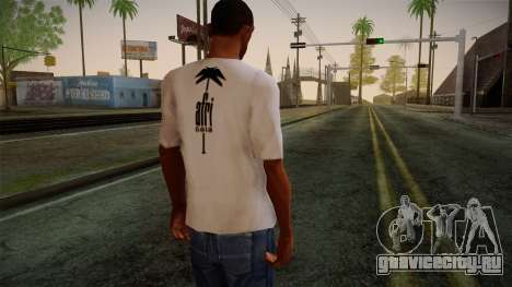 Afri Cola White Shirt для GTA San Andreas
