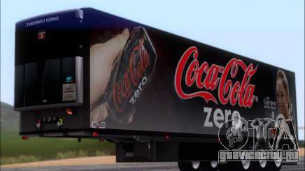 Прицеп Chereau Coca Cola Zero Truck для GTA San Andreas