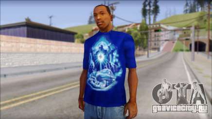 Lowrider Blue T-Shirt для GTA San Andreas