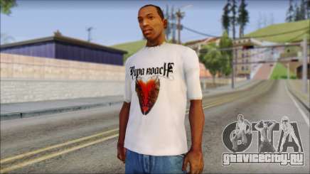 Papa Roach The Best Of To Be Loved Fan T-Shirt для GTA San Andreas