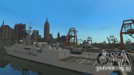U.S. Navy frigate для GTA 4