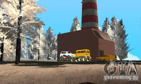 Снег для GTA Криминальная Россия beta 2 для GTA San Andreas