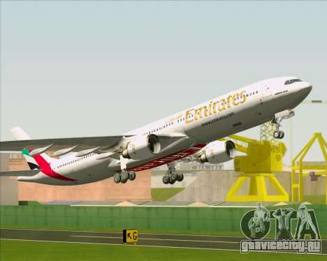 Airbus A330-300 Emirates для GTA San Andreas