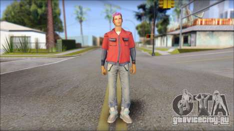 Marty from Back to the Future 2015 для GTA San Andreas