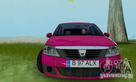 Dacia Logan 2013 для GTA San Andreas