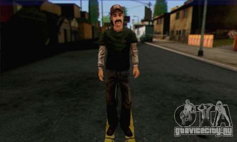 Kenny from The Walking Dead v1 для GTA San Andreas