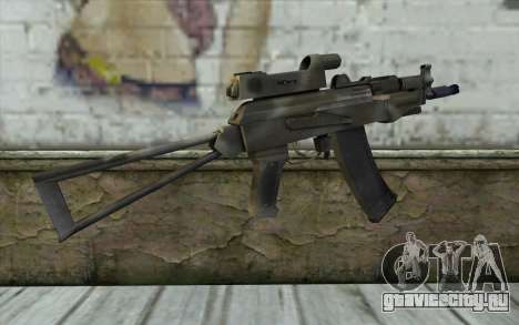 AK74U from Battlefield 2 для GTA San Andreas