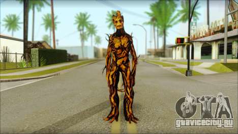 Guardians of the Galaxy Groot v2 для GTA San Andreas