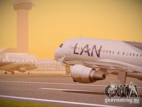 Airbus A320-214 LAN Airlines для GTA San Andreas