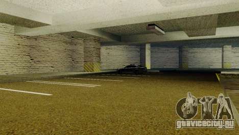 Новые текстуры парковки в LSPD для GTA San Andreas