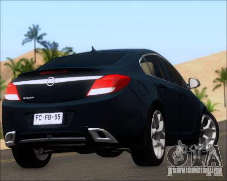 Opel Insignia OPC для GTA San Andreas