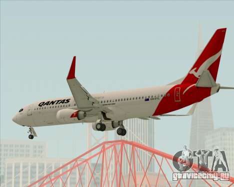 Boeing 737-838 Qantas для GTA San Andreas