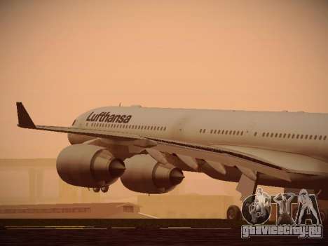 Airbus A340-600 Lufthansa для GTA San Andreas