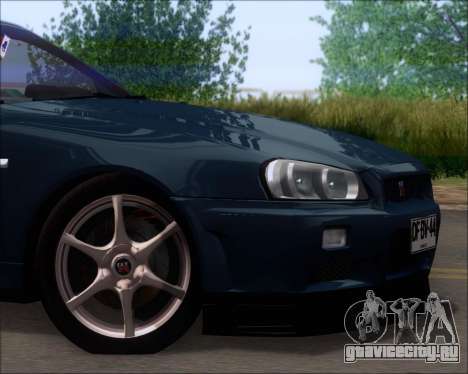 Nissan Skyline GT-R R34 V-Spec II для GTA San Andreas