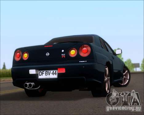 Nissan Skyline GT-R R34 V-Spec II для GTA San Andreas