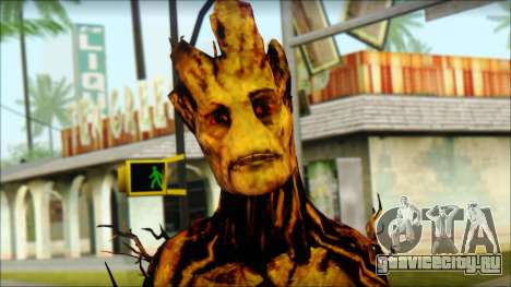 Guardians of the Galaxy Groot v2 для GTA San Andreas