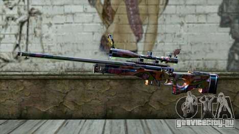 Graffiti Sniper Rifle для GTA San Andreas