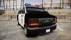 Declasse Burrito Police Transporter ROTORS [ELS] для GTA 4