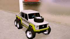 Benefactor Dubsta 6x6 для GTA San Andreas