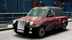 London Taxi Cab v2 для GTA 4