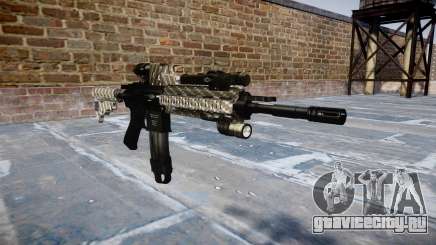 Автоматический карабин Colt M4A1 carbon fiber для GTA 4