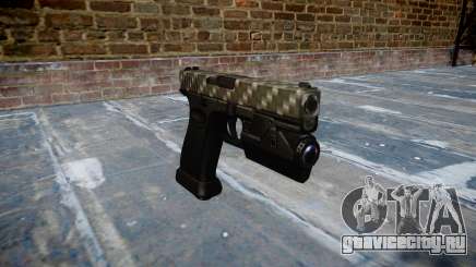 Пистолет Glock 20 carbon fiber для GTA 4