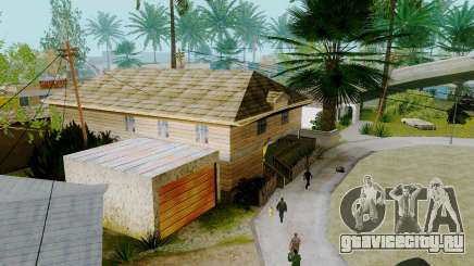 Новые текстуры домов на Гроув-стрит для GTA San Andreas
