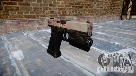 Пистолет Glock 20 cherry blososm для GTA 4
