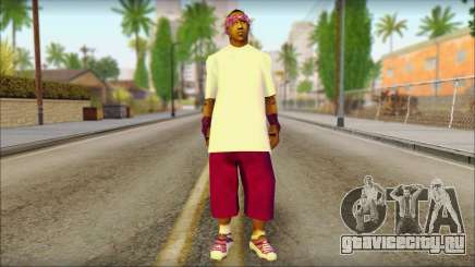 East Side Ballas Skin 1 для GTA San Andreas