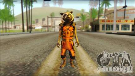 Guardians of the Galaxy Rocket Raccoon v2 для GTA San Andreas