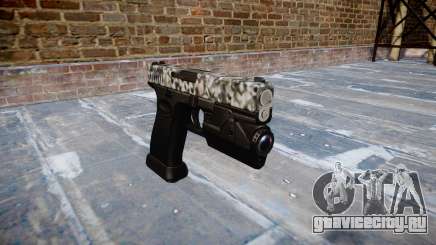 Пистолет Glock 20 diamond для GTA 4