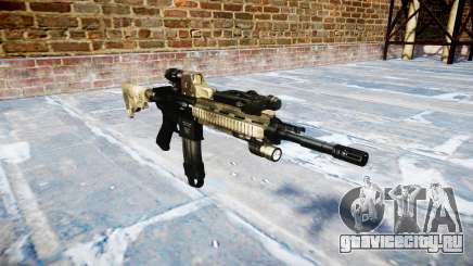 Автоматический карабин Colt M4A1 a tac au для GTA 4