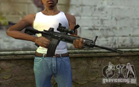 HK416 (Bump mapping) v1 для GTA San Andreas