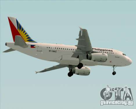 Airbus A319-112 Philippine Airlines для GTA San Andreas