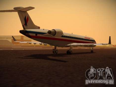 Bombardier CRJ-700 American Eagle для GTA San Andreas