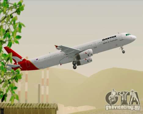 Airbus A321-200 Qantas для GTA San Andreas