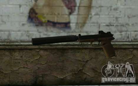 FN FNP-45 С Глушителем и Прицелом для GTA San Andreas