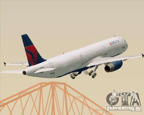 Airbus A321-200 Delta Air Lines для GTA San Andreas