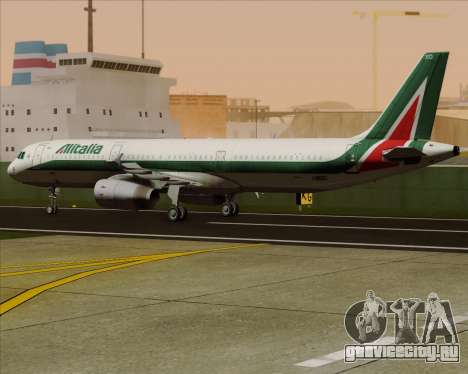 Airbus A321-200 Alitalia для GTA San Andreas