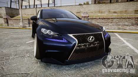 Lexus IS 350 F-Sport для GTA 4