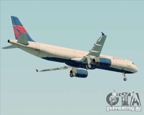 Airbus A321-200 Delta Air Lines для GTA San Andreas