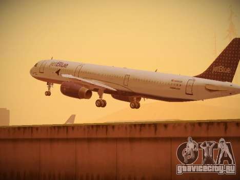 Airbus A321-232 jetBlue Woo-Hoo jetBlue для GTA San Andreas