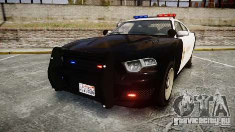 GTA V Bravado Buffalo LS Sheriff Black [ELS] для GTA 4