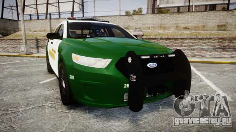 Ford Taurus 2014 Liberty City Sheriff [ELS] для GTA 4