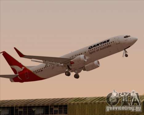 Boeing 737-838 Qantas (Old Colors) для GTA San Andreas