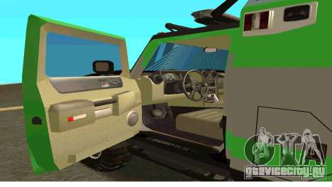 Hummer H2 Ratchet Transformers 4 для GTA San Andreas