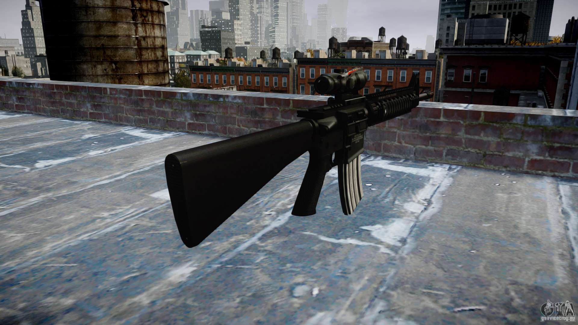 Винтовка M16A4 ACOG для GTA IV. 