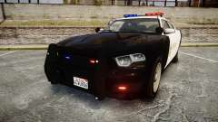 GTA V Bravado Buffalo LS Sheriff Black [ELS] для GTA 4