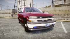 Chevrolet Suburban Undercover 2003 Black Rims для GTA 4